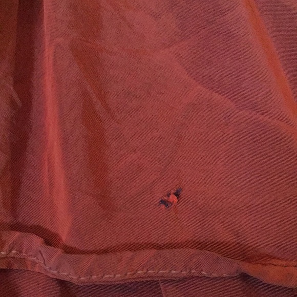 Double Breasted Burnt Orange 80s Lightweight Jacket - Picture 10 of 10